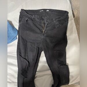 Old navy black skinny jeans